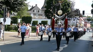 Musikverein Balve  Schützenfest Balve 2024  Festzug Sonntag  Königgrätzer Marsch [upl. by Sybyl]