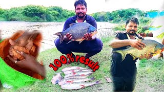 Best fishing bait eri vavval  rohu Fish roop chand entertainment fishing [upl. by Ettevets]