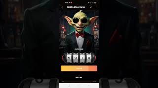 Goblin game 27 Nobembur cord goblinminegame telegrambot shortvideo [upl. by Enerak626]