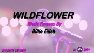 Billie Eilish WILDFLOWER Karaoke Version Lyrics [upl. by Runkel]