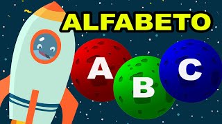 LALFABETO ITALIANO per bambini dellASTROBALENA  Learn Italian  Aprenda italiano [upl. by Autum]