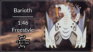 MHWI PC Barioth  Bow 146 [upl. by Leacim]