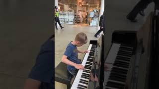 “River Flows in You” by Yiruma at St Pancras Station [upl. by Tnomad324]