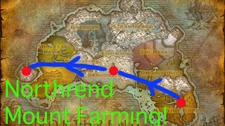 World of Warcraft Northrend Mount Farming [upl. by Alake]