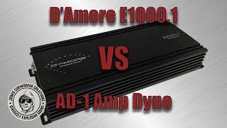 AD1 Amp Dyno DAmore Engineering E10001 by Jones Subwoofer Solutions JSS [upl. by Cirdek]