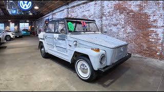 1974 Volkswagen Thing 181 Project Car FOR SALE projectcars projectcar car volkswagen vw cars [upl. by Ailadgim726]