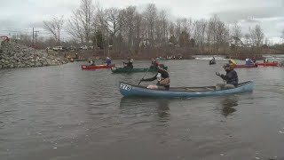 Kenduskeag Stream Canoe Race returns after one year off [upl. by Castro]