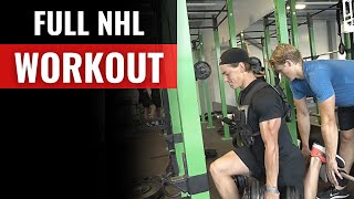 NHL OffSeason Workout Gain SERIOUS Leg Strength [upl. by Lina]