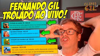 FERNANDO GIL FOI TROLADO FICOU BOLADO COM PIT BULLS DO SAMBA [upl. by Ladew847]