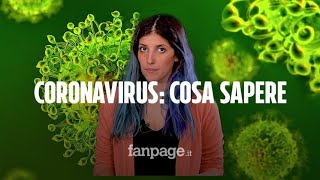 Coronavirus in Italia tutto su rischi sintomi e contagio [upl. by Allemat]