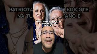 Caetano Veloso e Maria Bethania Querem Audiência dos Patriotas em sua Turnê [upl. by Suu]