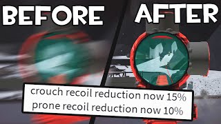 This Update Lowers Recoil For EVERYTHING [upl. by Ardnosal]