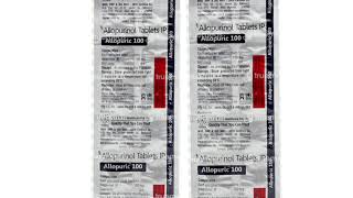 Allopuric 100 Tablets Allopurinol Tablets IP [upl. by Shellans]