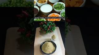 Sambar sadam podi receipe sambarsadam podi shorts youtubeshorts viralshorts trending [upl. by Yadroc]