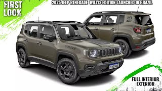 2025 Jeep Renegade Willys Edition Launched In Brazil  Only 500 Units  Full Interior Exterior [upl. by Riccardo]