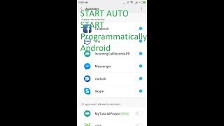 Get Android Mobile Device Manufacture and AutoStart Permission Programmatically Android Studio 3 0 [upl. by Wright]