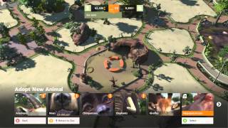 Xbox One Zoo Tycoon Lets Play Gameplay [upl. by Rickart414]