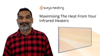 Maximising The Heat From Your Infrared Heating Panel  Surya Heating [upl. by Lauritz]