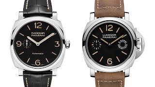 PANERAI – Radiomir or Luminor which Panerai is right for you [upl. by Fax431]