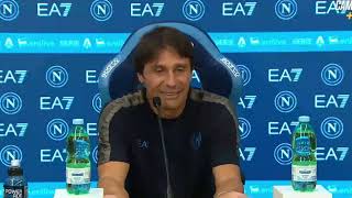 🔵 CONFERENZA CONTE NAPOLI PARMA 21  POST PARTITA SERIE A OGGI [upl. by Montgomery]