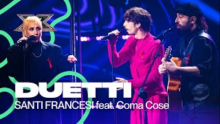 Vediamo le FIAMME con i SANTI FRANCESI e i Coma Cose  X Factor 2022  Semifinale [upl. by Ebby791]