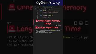 🚨 quotAvoid This Python Import Mistake  from module import  Explainedquot coding viral programming [upl. by Guillermo]