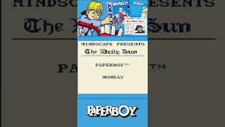 Paperboy gameboy GamingOnTikTok retrogaming videogame nintendo videogames gaming [upl. by Eelyma]