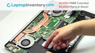 How to Replace Asus VivoBook N580V Laptop Motherboard and Fan Dismantle M580V X580VD NX580VD7300 [upl. by Rickard]