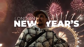 Experiencing NYE Fireworks in London [upl. by Soane788]