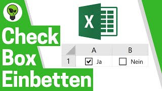 Excel Checkbox in Zelle Einbetten ✅ GENIALE ANLEITUNG Wie Kontrollkästchen zum Ankreuzen Einfügen [upl. by Flavia17]