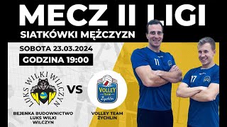 BEJENKA BUDOWNICTWO LUKS WILKI WILCZYN VS VOLLEY TEAM ŻYCHLIN  1900 [upl. by Seve]