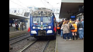 Adieu Départ en retraite dun Conducteur de Trains à Mantes le 030617 Dernier train [upl. by Nahtanha]