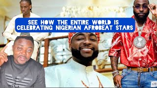 See How Nigeria Afrobeat Music Celebrities are celebrating all over the world by Great people [upl. by Nahtaj]