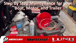 Maintain your Boat Motor and Trailer [upl. by Eittel]