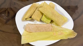 Tamales de Elote 🤤 diademuertos tamales [upl. by Decamp414]