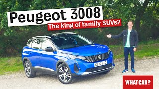 2022 Peugeot 3008 review – NEW changes in detail  What Car [upl. by Ynnol]