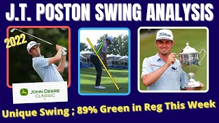 JT Poston Golf Swing  Analysis 2022 [upl. by Oliana]