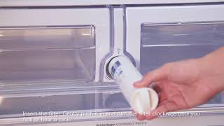 Waterdrop Plus DA2900020B Refrigerator Water Filter Installation Video [upl. by Threlkeld138]