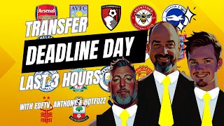 TRANSFER DEADLINE DAY  THE LAST 3 HOURS LIVE [upl. by Tomasz]