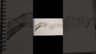 RED thread theoryyoutube art canvas ytshorts drawing artist love bollywood agartumsathho [upl. by Anot]