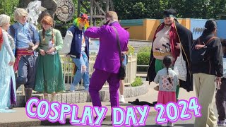 VLOG Cosplay Day 2024 Movie Park Bottrop Germany Con [upl. by Fasa]