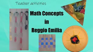 Math concepts A Teacher Activity to Practice putting the Reggio Emilia Philosophy into Action [upl. by Pliam]