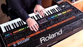 The Roland Jupiter 8 In Action [upl. by Nosauq743]