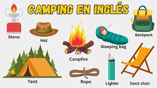 Vocabulario Esencial de Camping en Inglés con Imágenes [upl. by Nataniel]