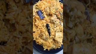 My husband making special chicken biryani shorts [upl. by Irollam]