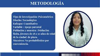 PROPIEDADES PSICOMETRICAS DE LA ESCALA DE APEGO PARENTAL  PSYCHOMETRY 2024  II [upl. by Nnylecyoj]