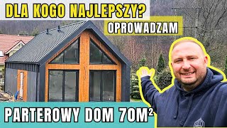 DOM PARTEROWY PLUSY i MINUSY Dla kogo dom 70m2 parterowy będzie IDEALNY [upl. by Nyltyak]