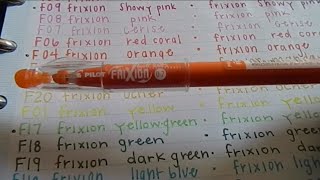 Frixion Gel Pen Review [upl. by Hey]