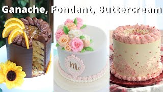 😎Mis 3 COBERTURAS favoritas Ganache Fondant y Buttercream Natalia Salazar [upl. by Arev486]