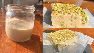 Easy homemade Tahini Recipe How to Make Tahini How to make halva with tahini homemade Halewe tahini [upl. by Lou]